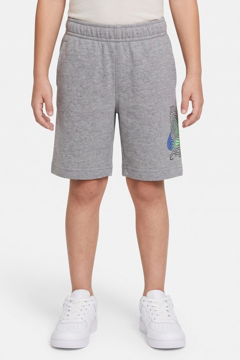 Toddlers Boy Sportswear Fit Outdoor Shorts, Grey