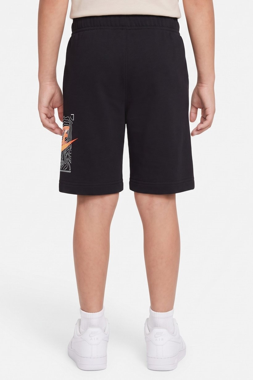 Toddlers Boy Sportswear Fit Outdoor Shorts, Black