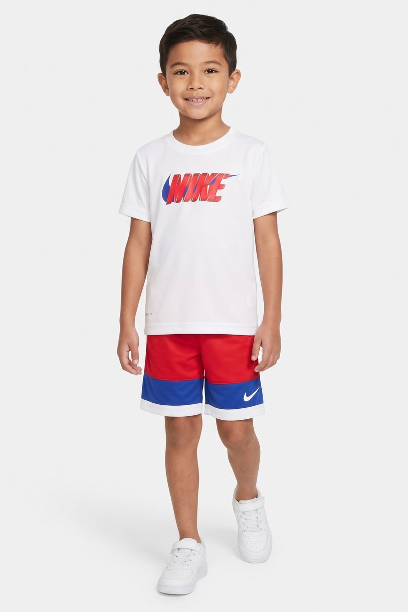 Toddlers Boy 2 Pieces Dri Fit T-Shirt And Shorts Set, Multicolor