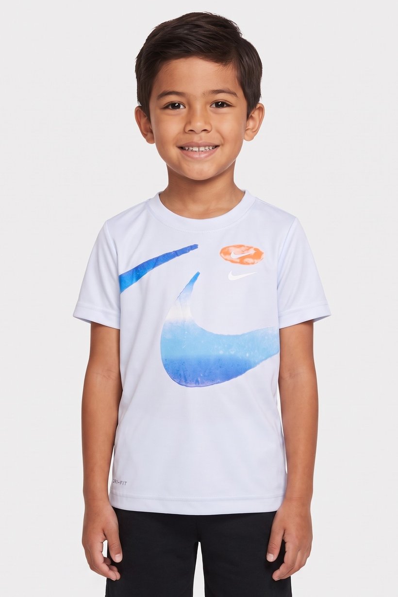 Kids Boy Short Sleeve Training T-Shirt, Multicolor