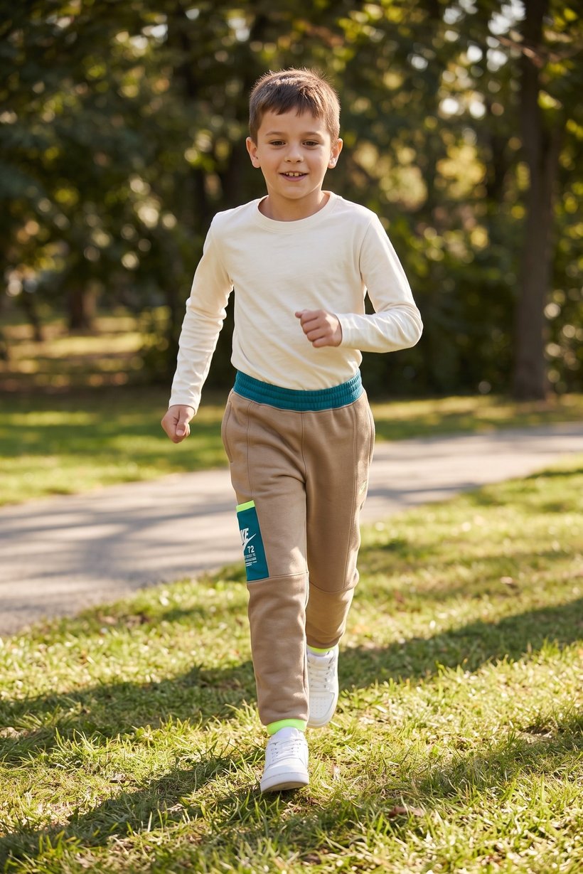 Kids Boy Sportswear Fit Outdoor Sweatpants, Multicolor