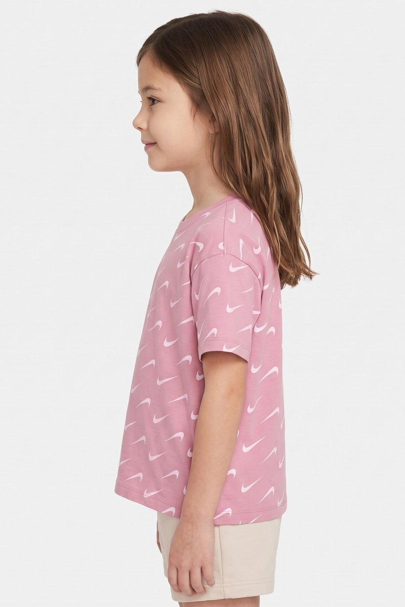Kids Girl  Short Sleeve Outdoor Top, Multicoclor