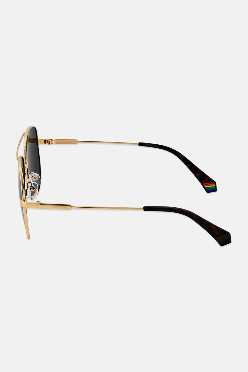 Men PLD 6187/S Aviator Sunglasses, Gold