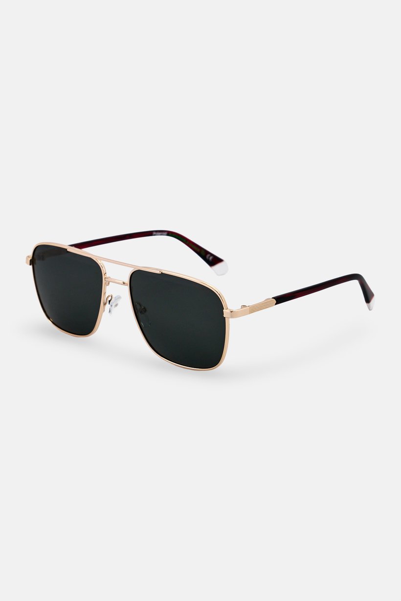 Men PLD 4128 S X Aviator Sunglass, Multicolor