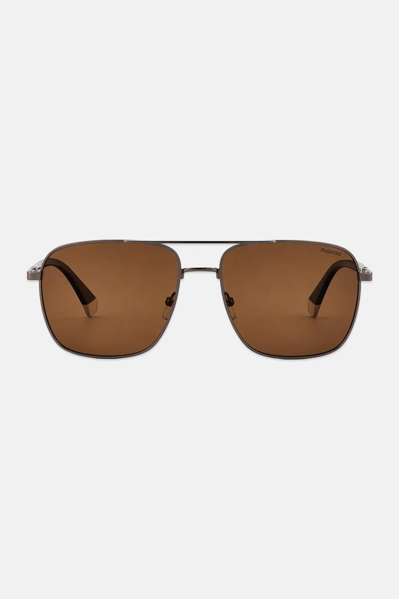 Men PLD 4128/S/X Square Sunglasses, Multicolor