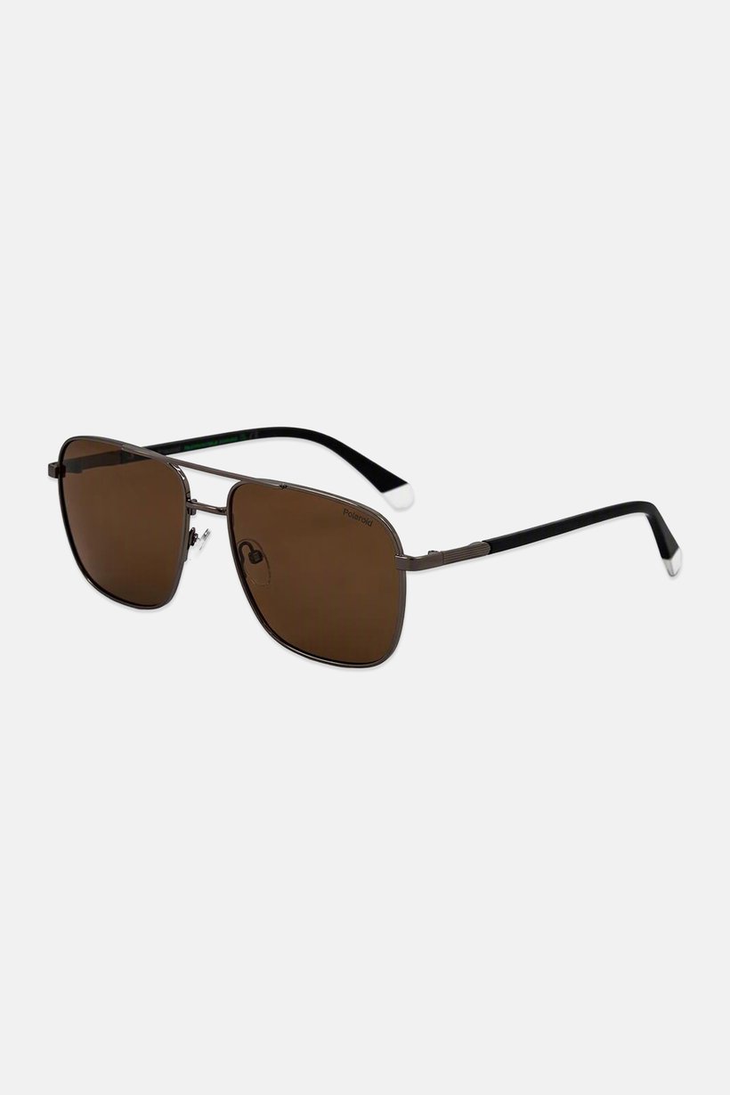 Men PLD 4128/S/X Square Sunglasses, Multicolor