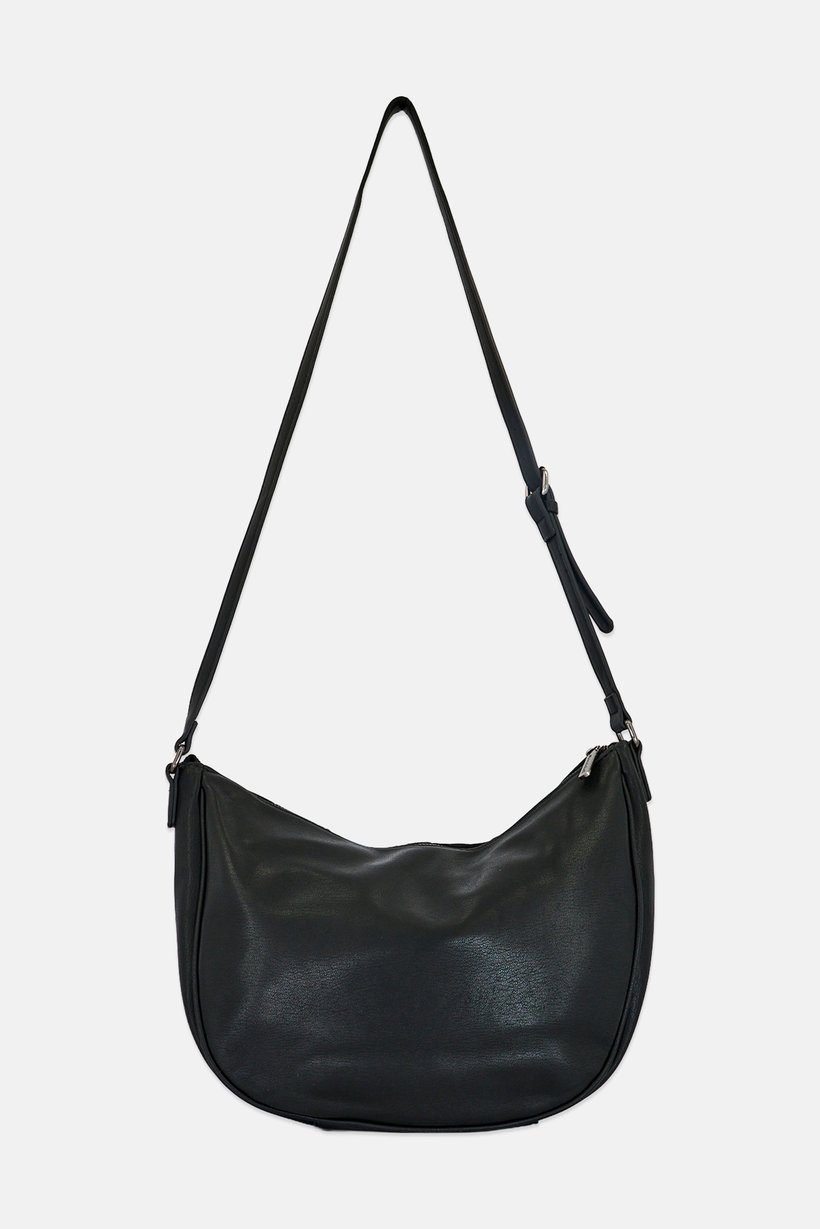 Women Brand Logo Cross Body Bag, Black