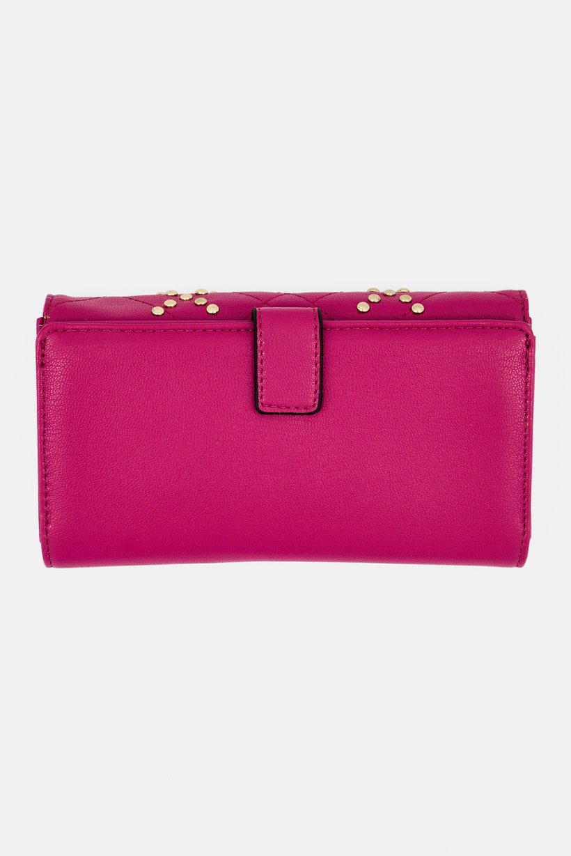 Women Brand Logo Wallet, Purple