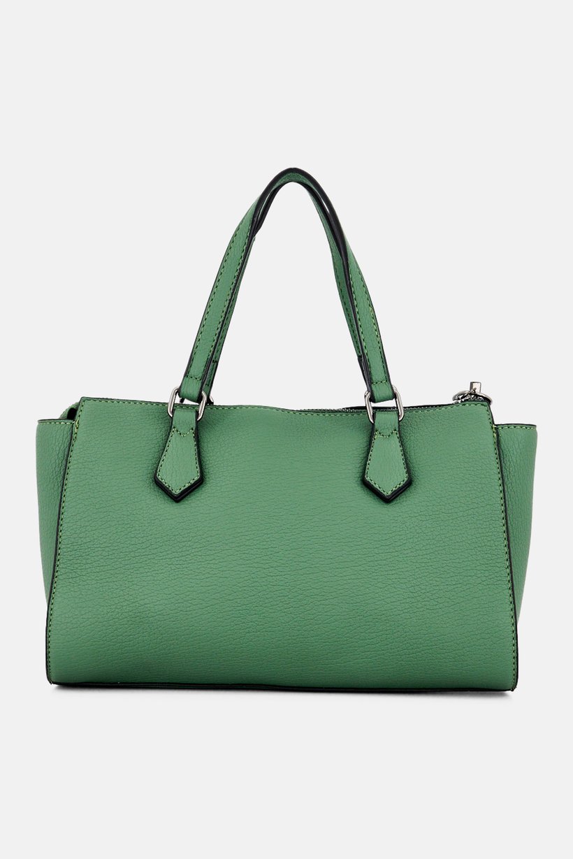 Women Brand Logo Handbag, Sage Green