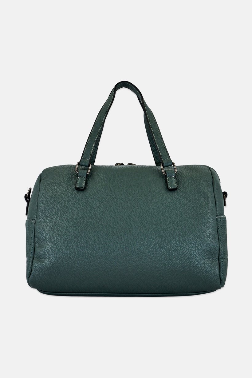 Women Brand Logo Hand Bag, Sage Green
