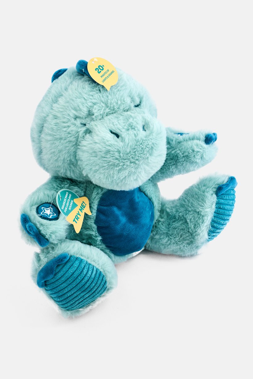 Musical Dino Plush Soother Toy