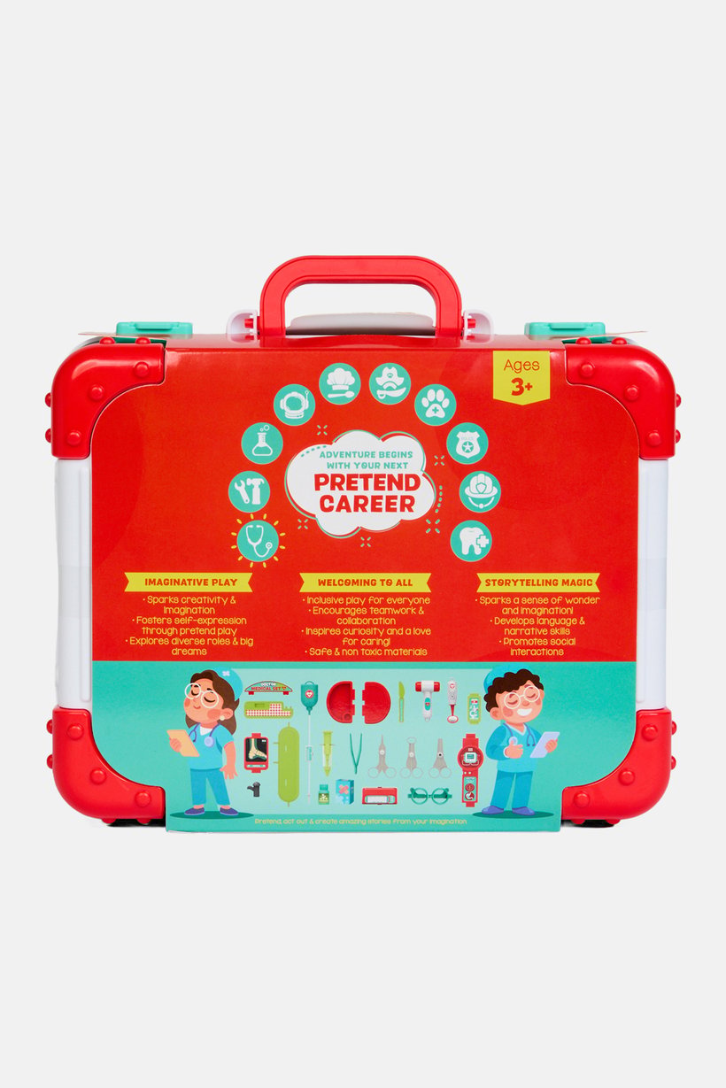 Doctor 25 Pcs Roleplay Medical Set, Multicolor