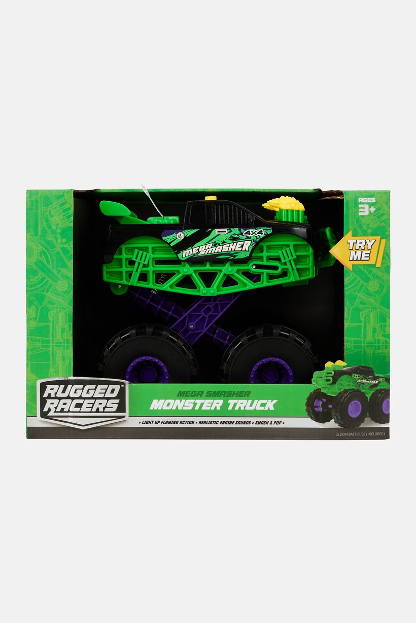 Mega Smasher Monster Truck, Multicolor