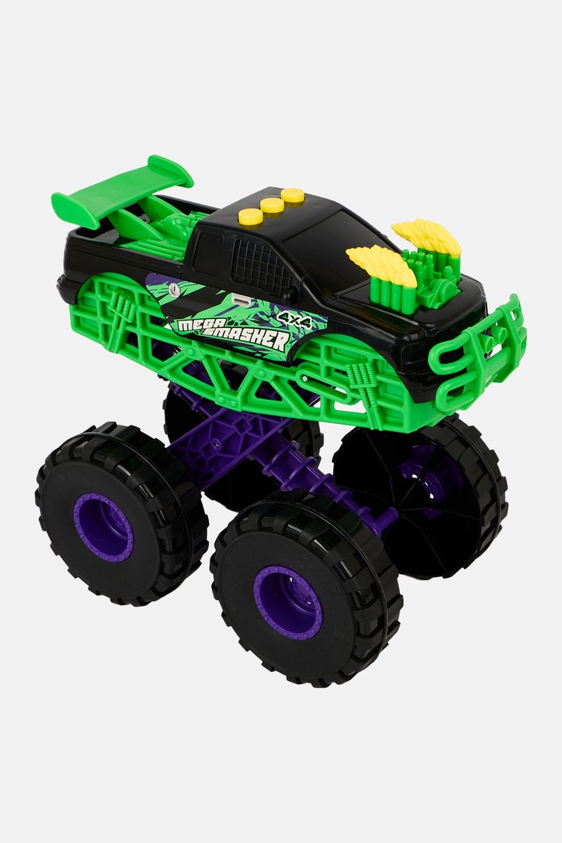Mega Smasher Monster Truck, Multicolor