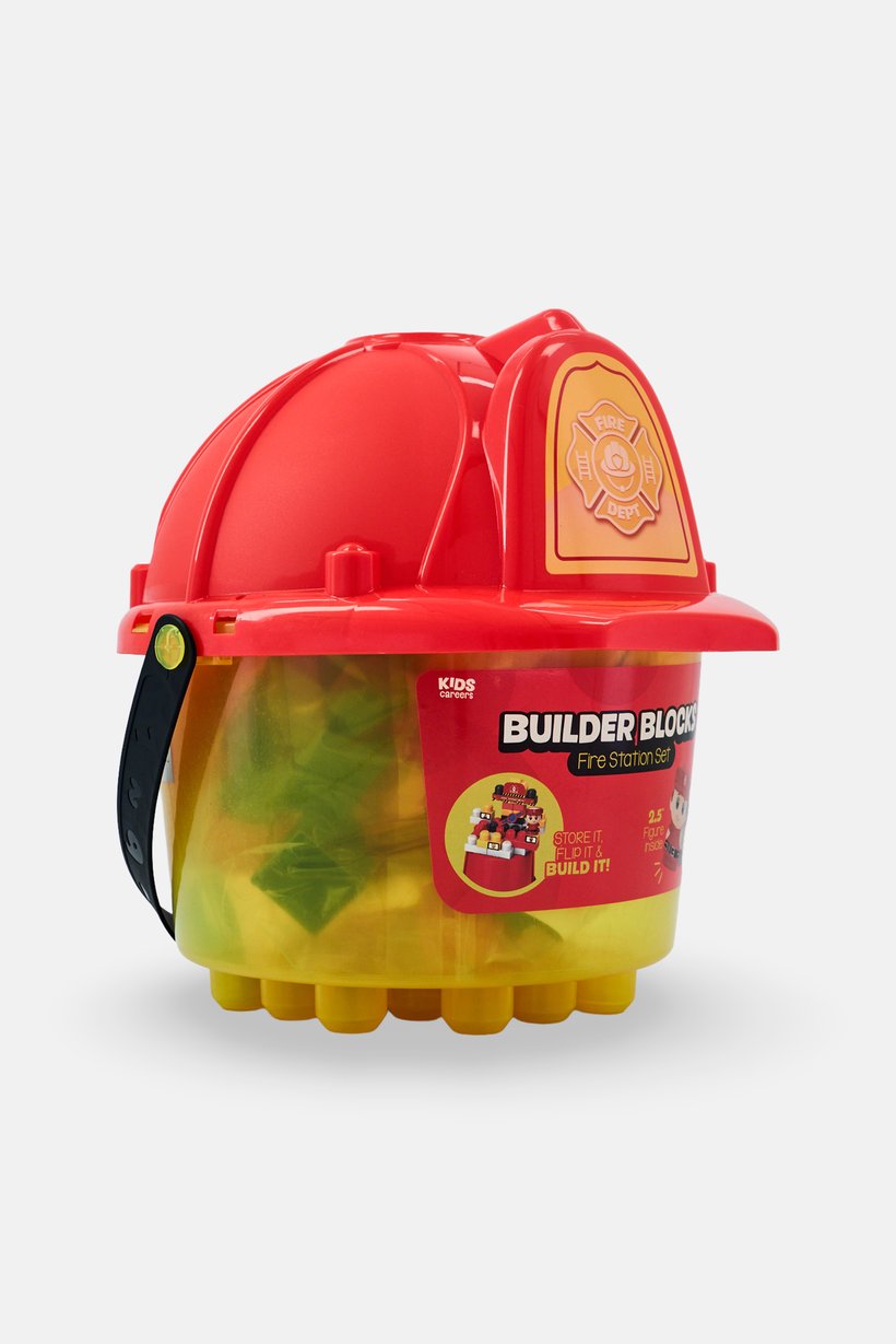 Travel Bucket With Interactive Building Blocks