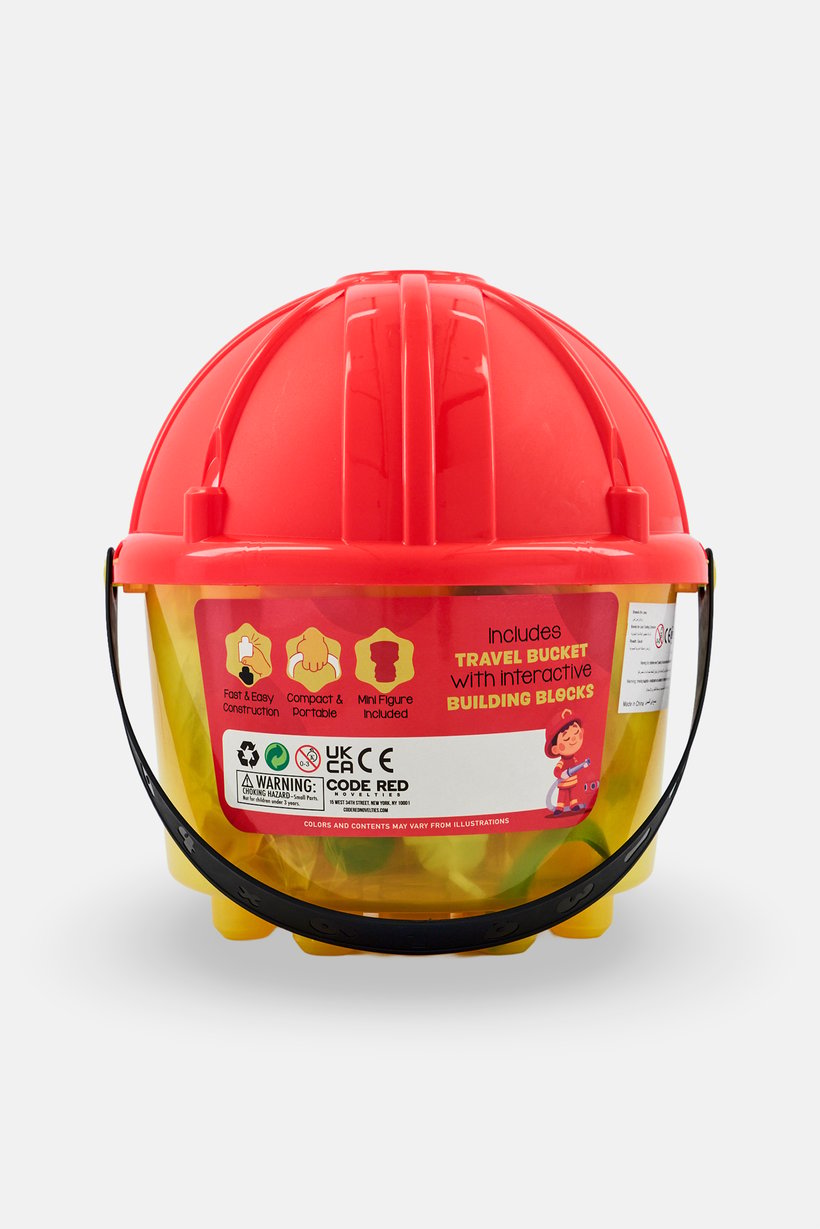 Travel Bucket With Interactive Building Blocks