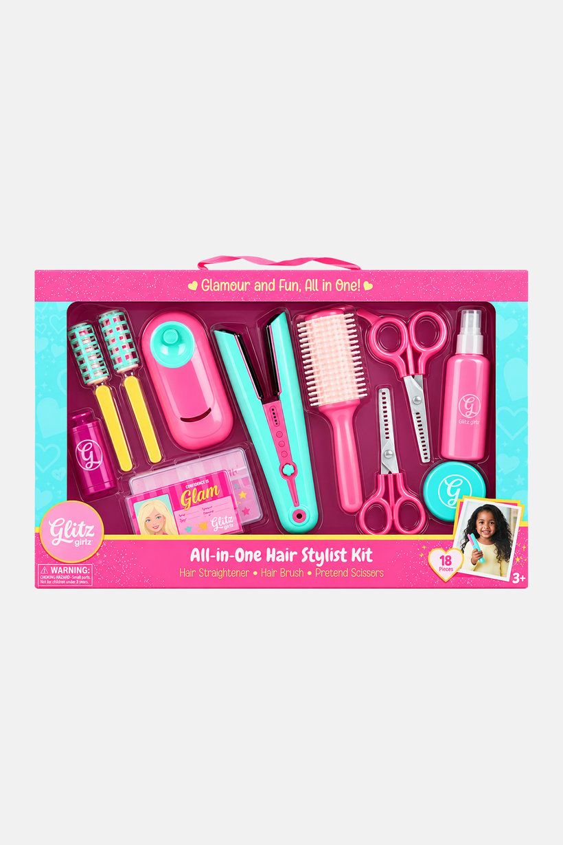 18 Pcs All In One Hair Stylist Kit