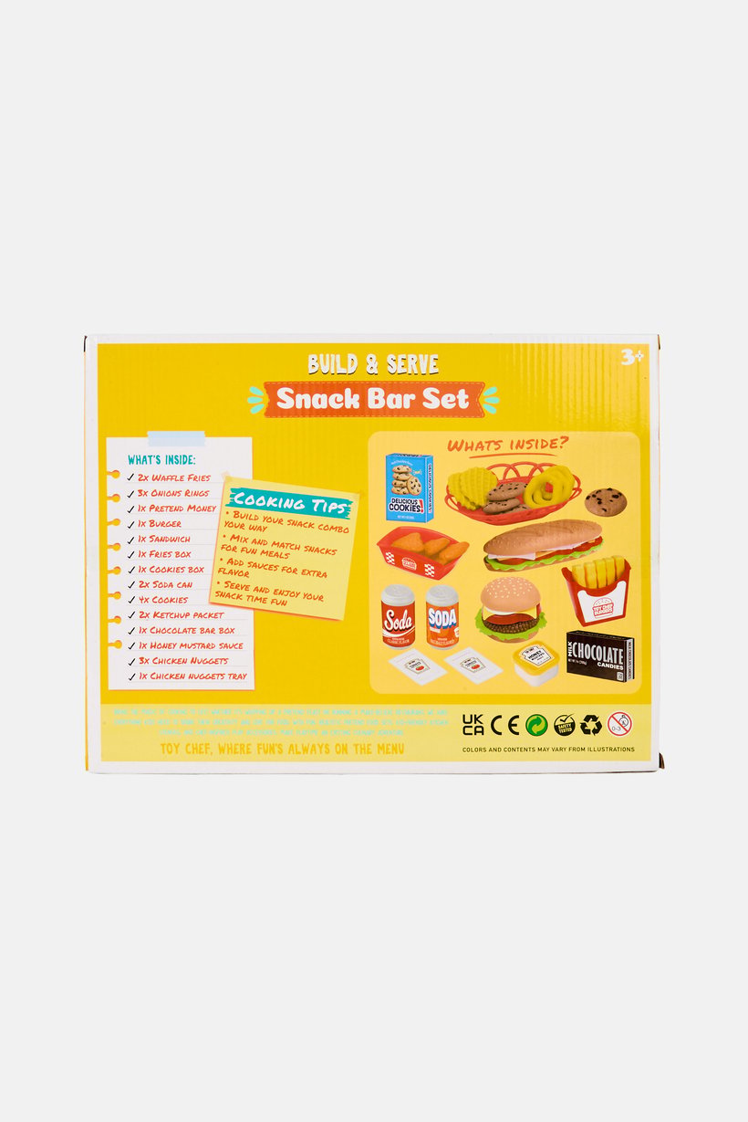 Build And Serve Snack Bar Set