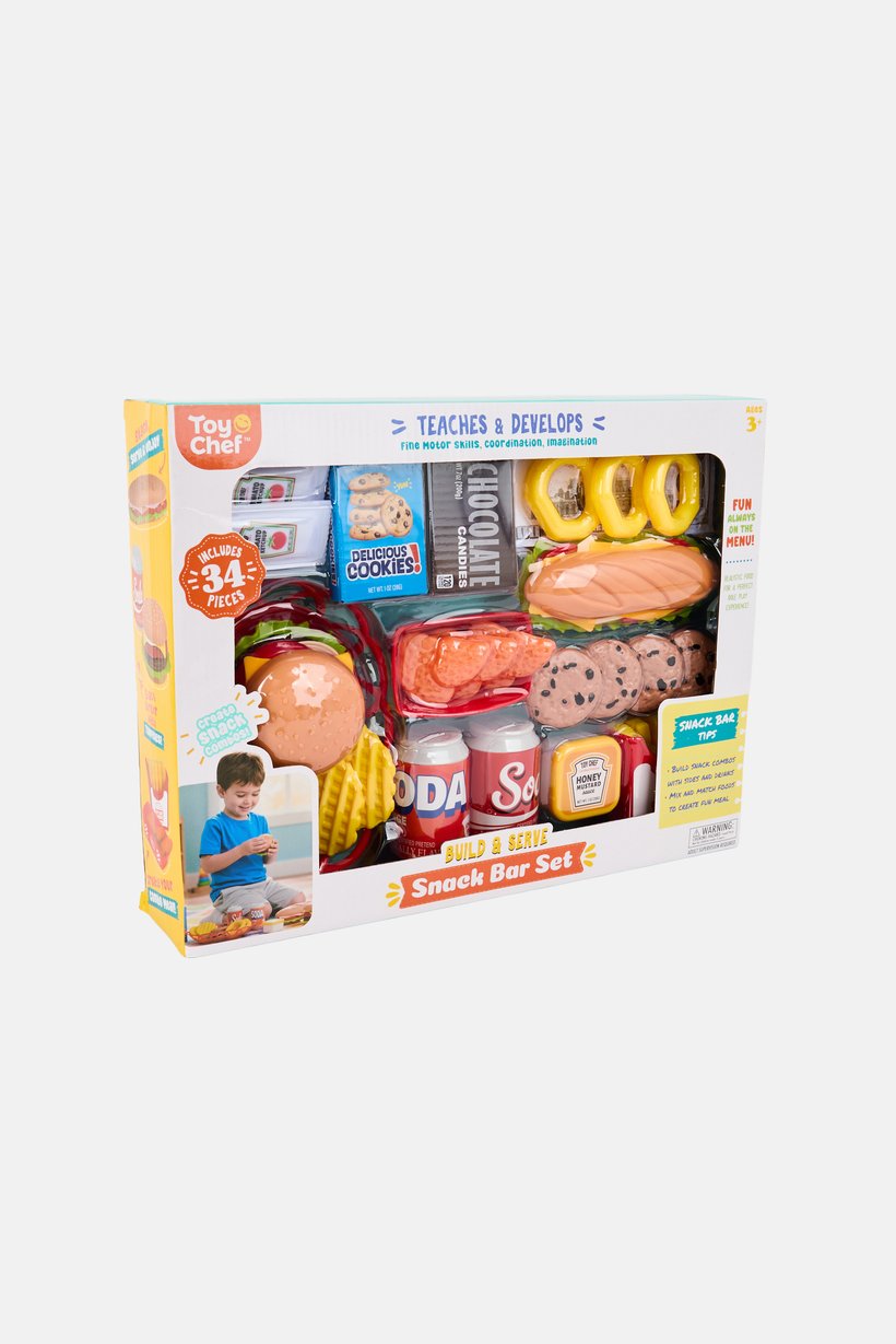 Build And Serve Snack Bar Set