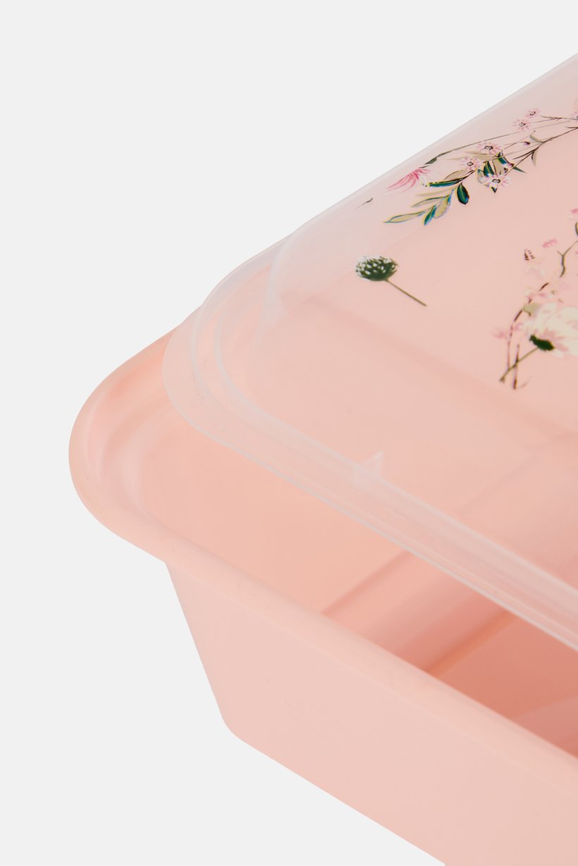 24 Pieces Meal Prep Containers With Lid, Peach