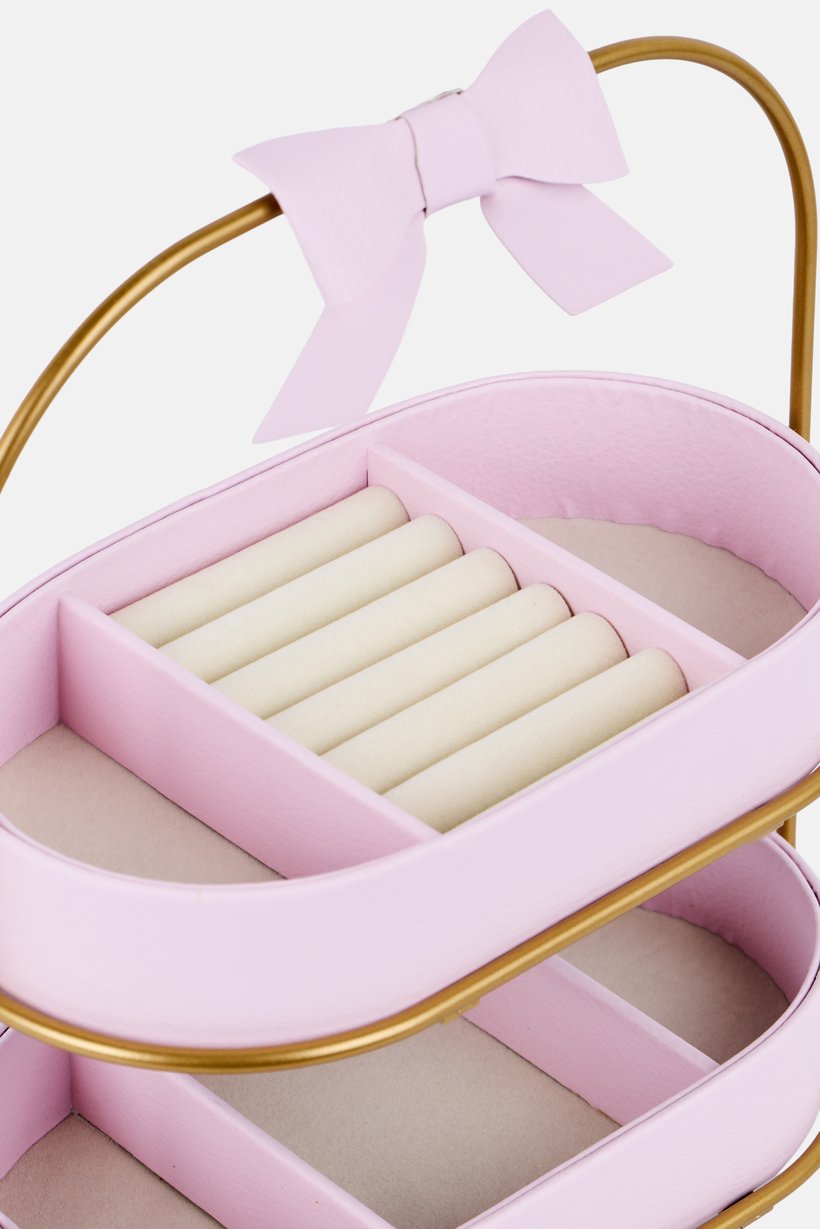 2 Tier Jewelry Organizer, Pink
