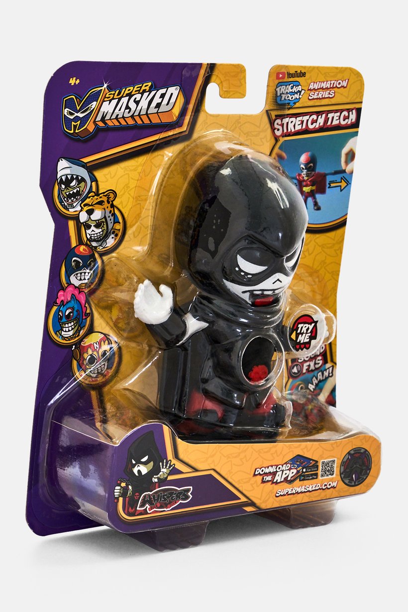 Super Masked Whispers Stretch Action Figure