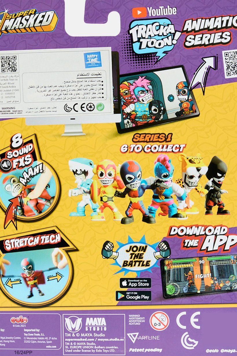 Super Masked Xa Man Figure, Assorted
