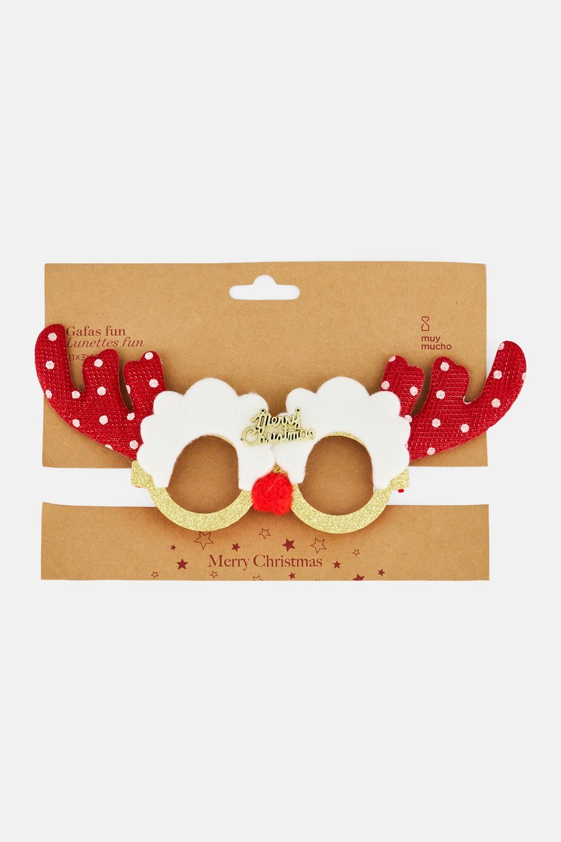 Merry Christmas Fun Glasses, Multicolor