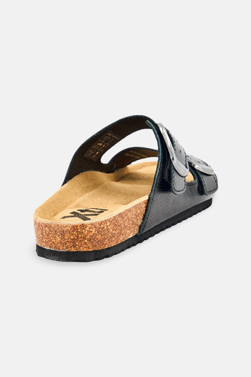 Women Slip On Sandals, Black