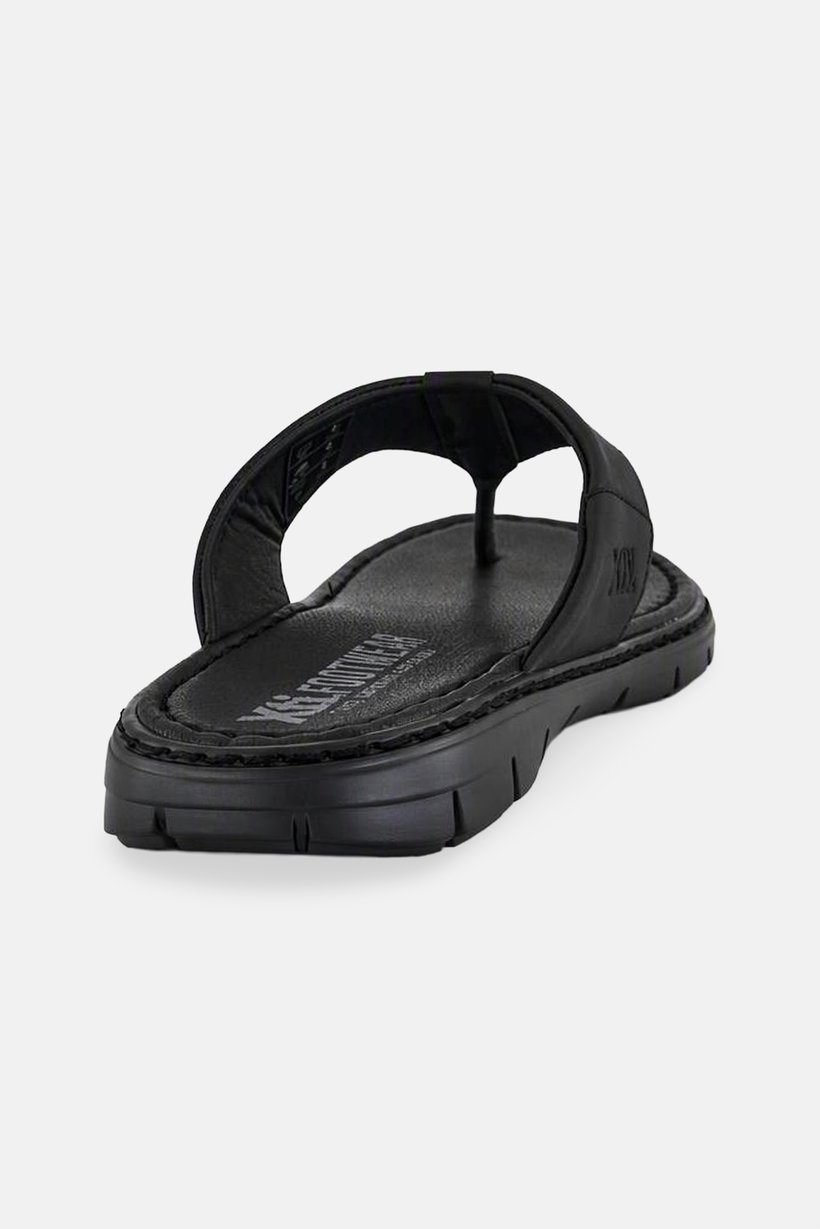 Men Slip On Sandals, Black