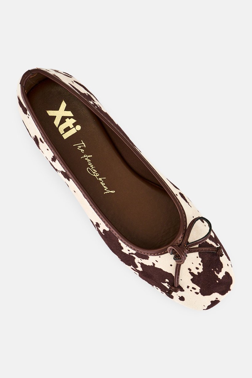 Women Animal Print Slip On Flats, Multicolor