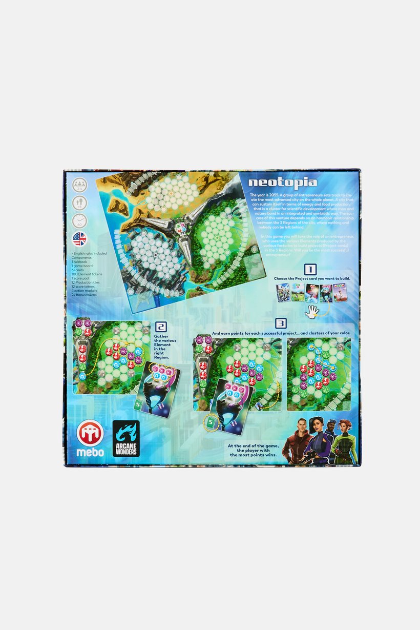 Neotopia Strategy Board Game
