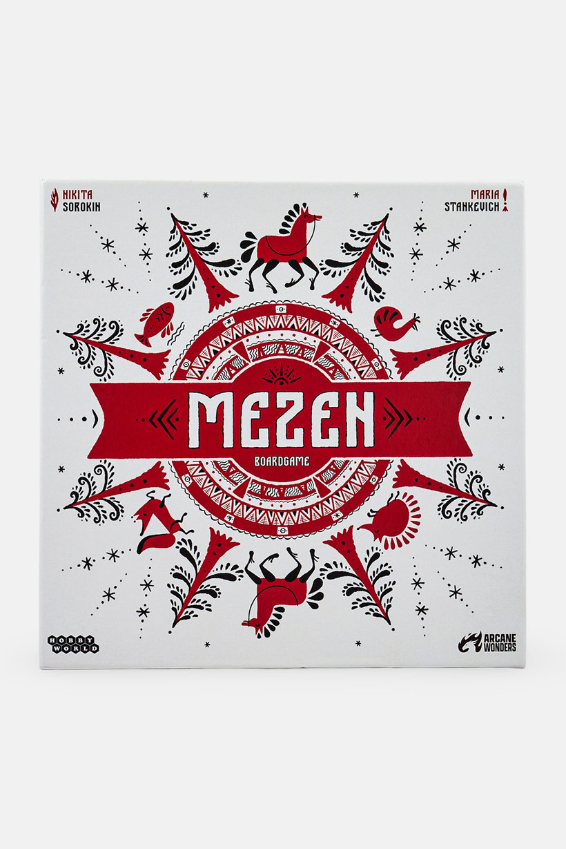 Mezen The Northern Craft Strategy Board Game