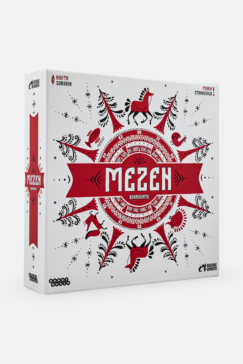 Mezen The Northern Craft Strategy Board Game