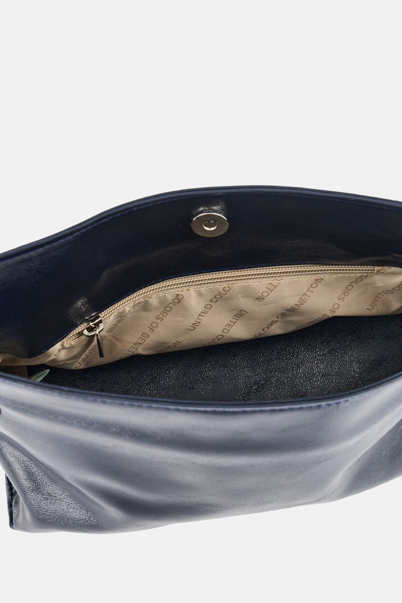 Women Brand Logo Cross Body Bag, Dark Navy