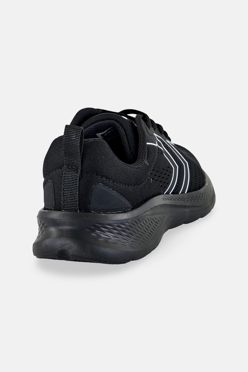Kids Boy Frouyd Lace Up Running Shoes, Black
