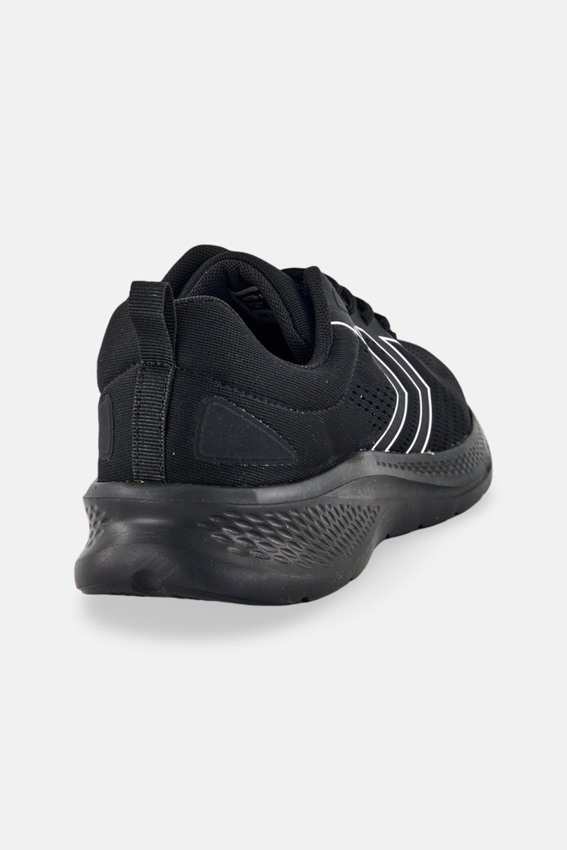 Men Frouyd Lace Up Running Shoes, Black