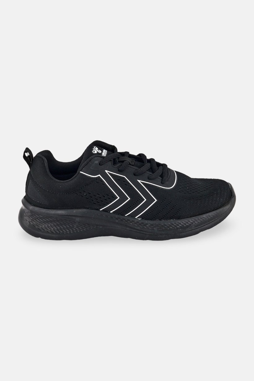 Men Frouyd Lace Up Running Shoes, Black