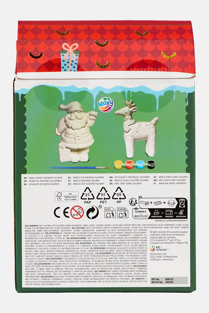 DIY Christmas Figures, Multicolor