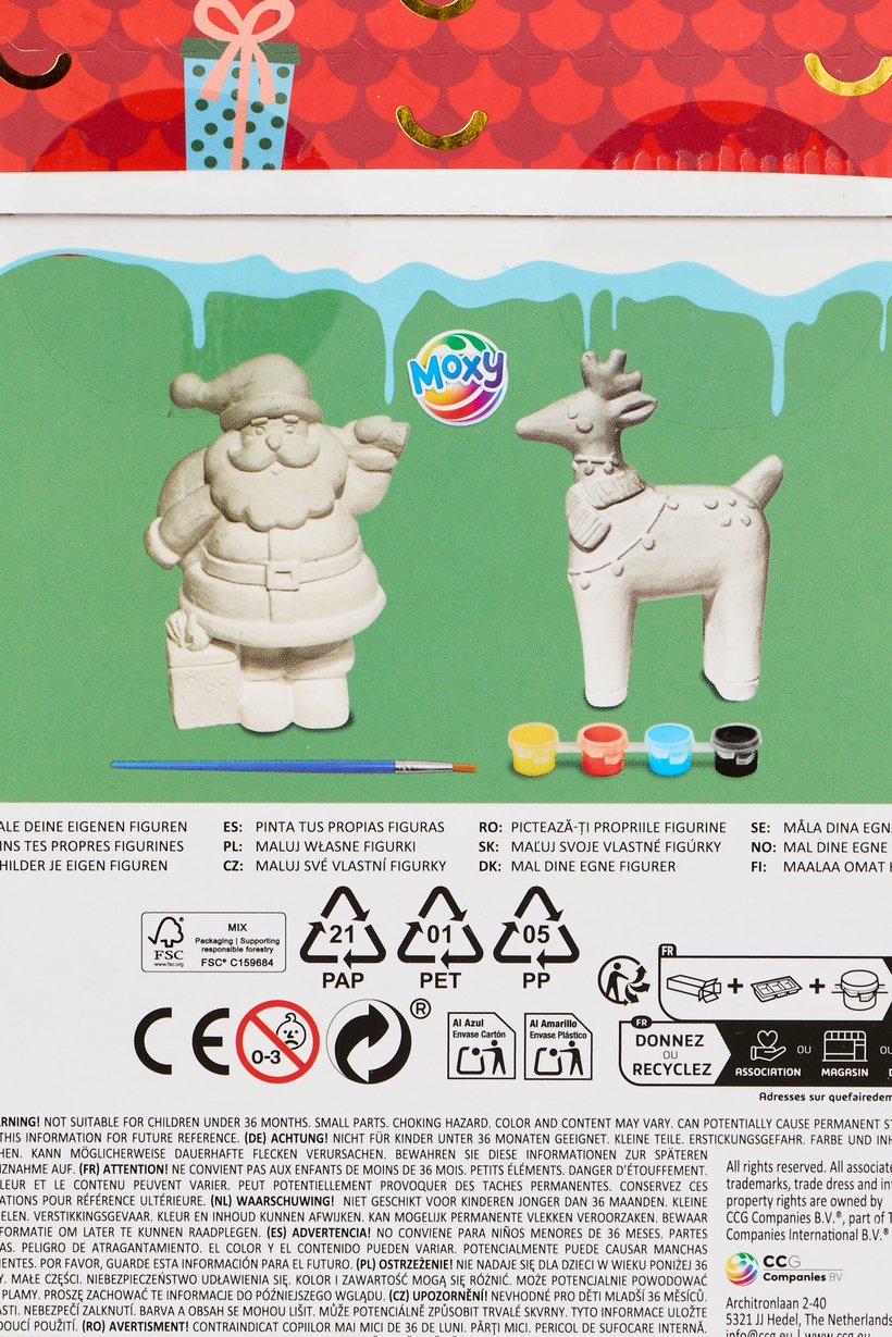 DIY Christmas Figures, Multicolor