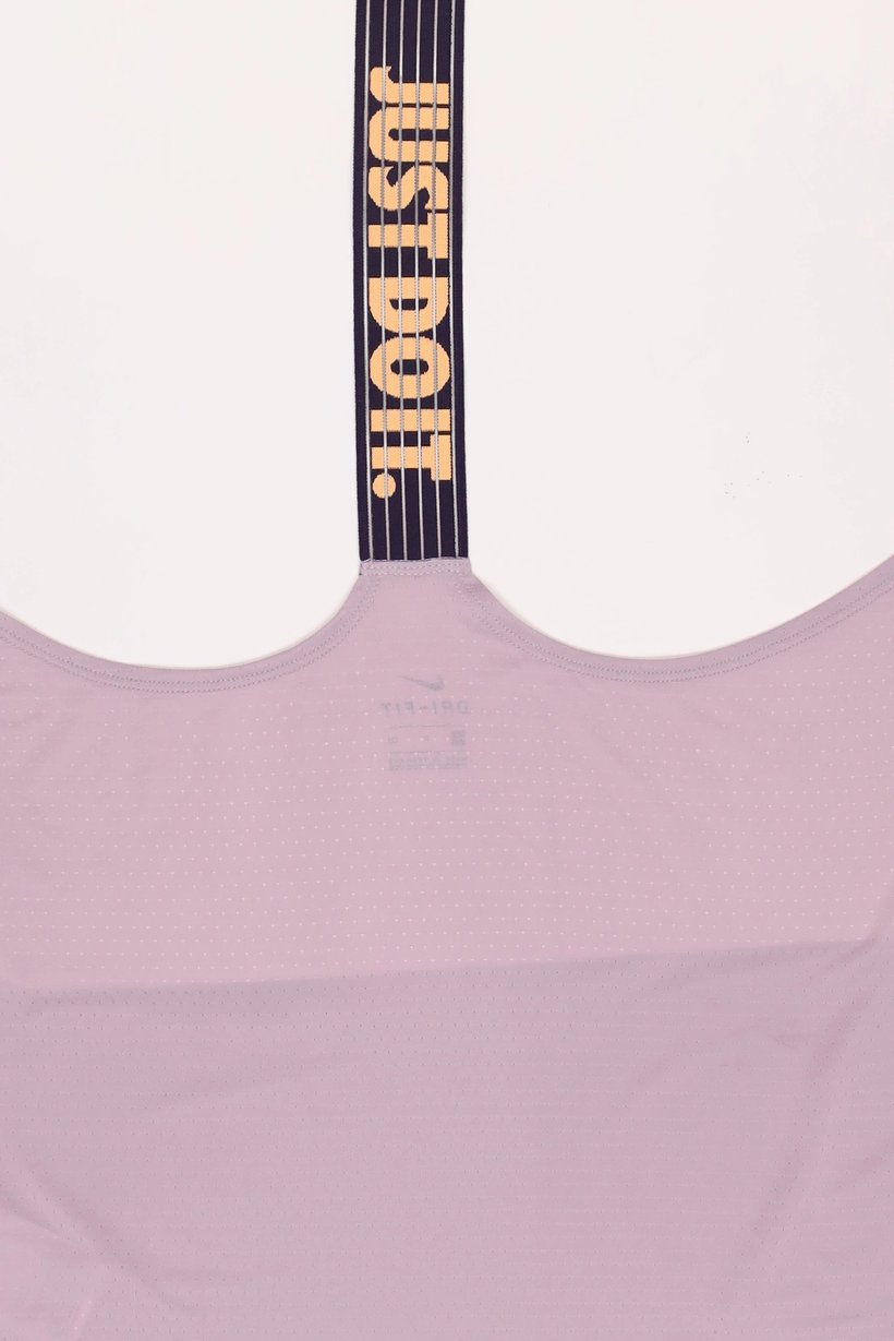 Women Dri Fit Sleeveless Training Tank Top, Mauve