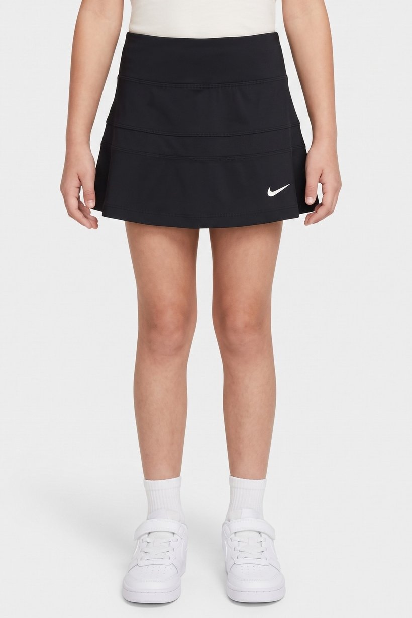 Kids Girl Sportswear Fit Tennis Skirt, Black