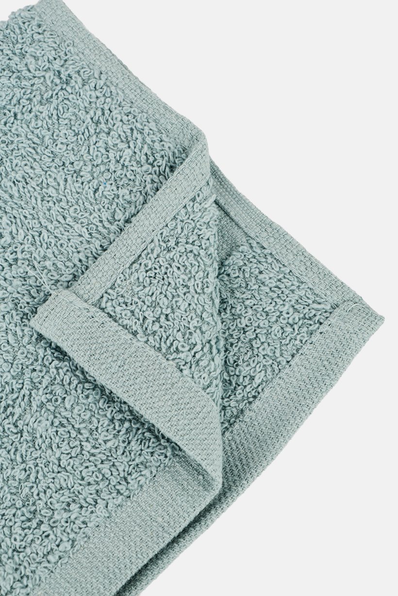 6 Pcs Textured Premium Bath Towel Set, Slate Blue