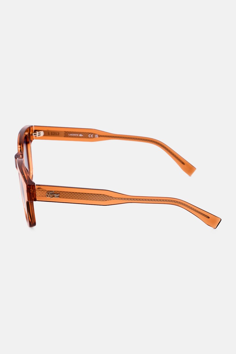 Women L6023S Square Sunglasses, Light Brown