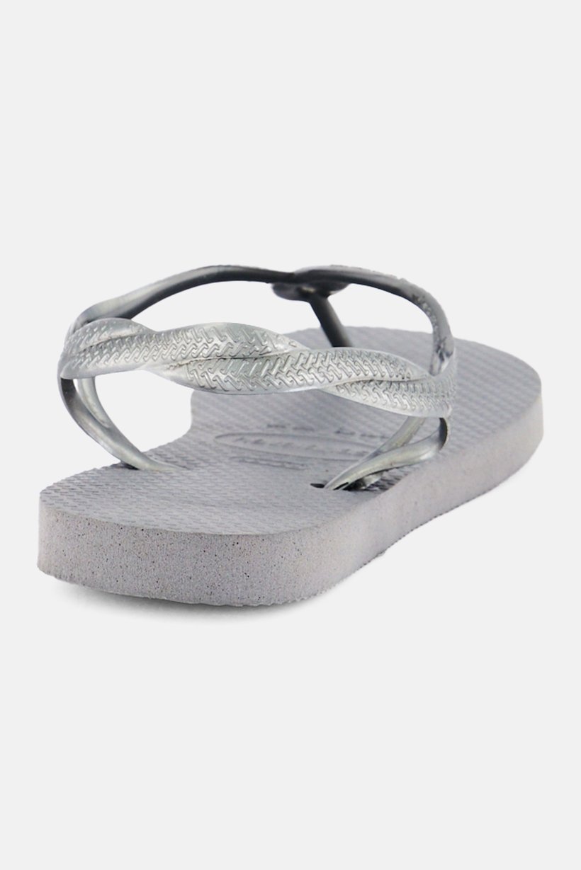 Kids Girls Slip On Luna Slipper, Grey