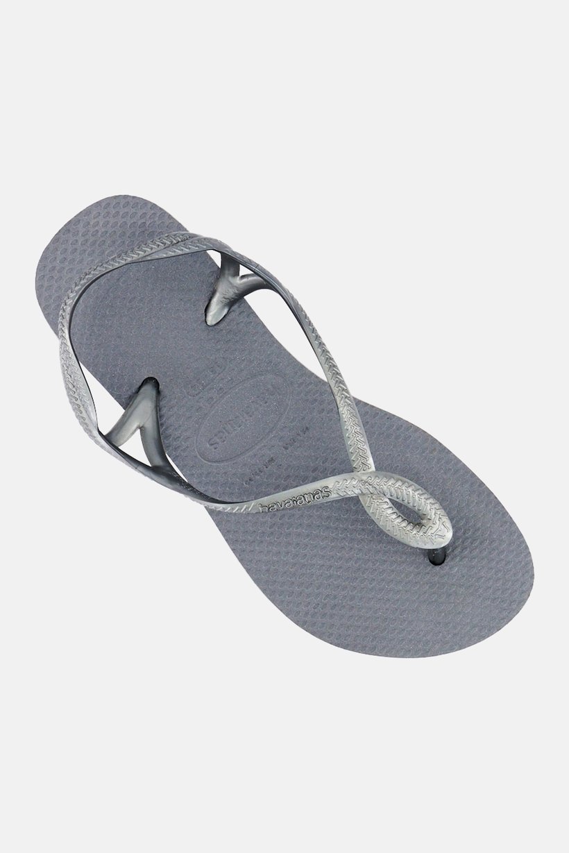 Kids Girls Slip On Luna Slipper, Grey