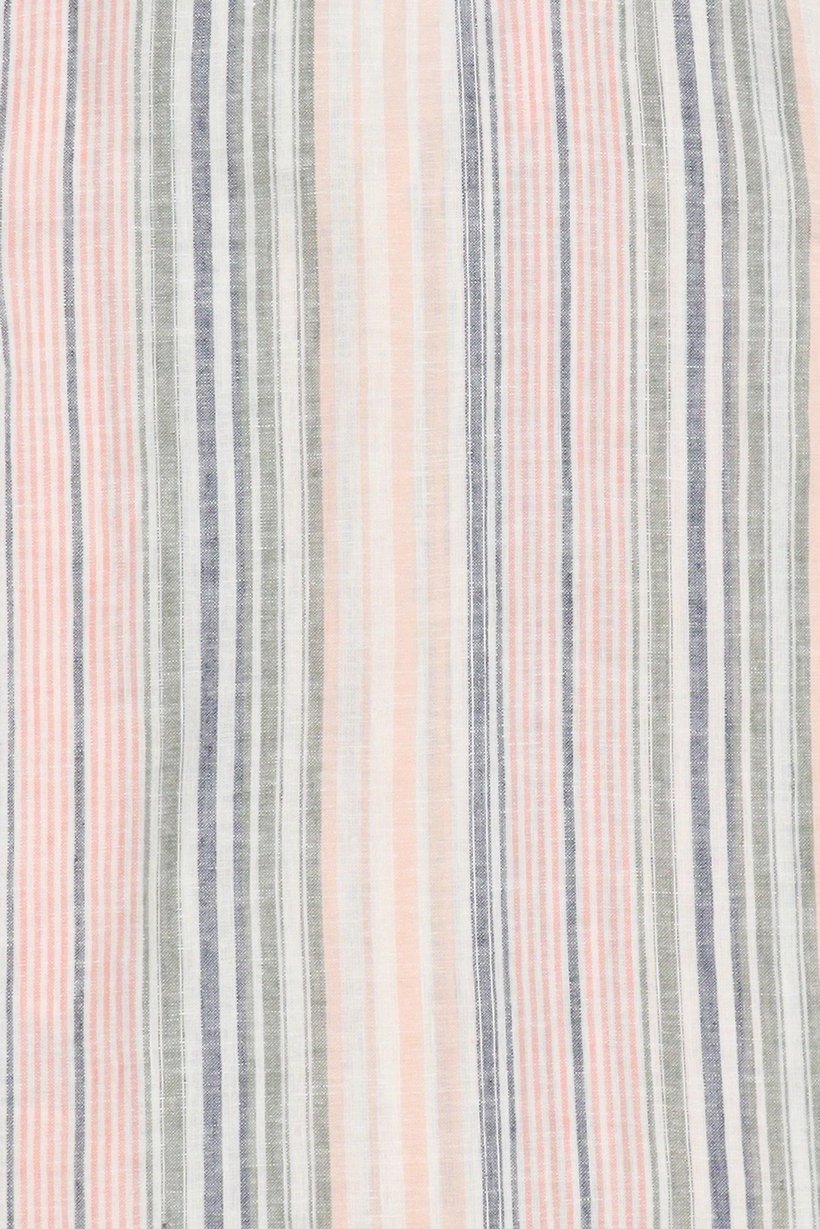 Toddlers Boy Stripe Short Sleeve Shirt, Multicolor