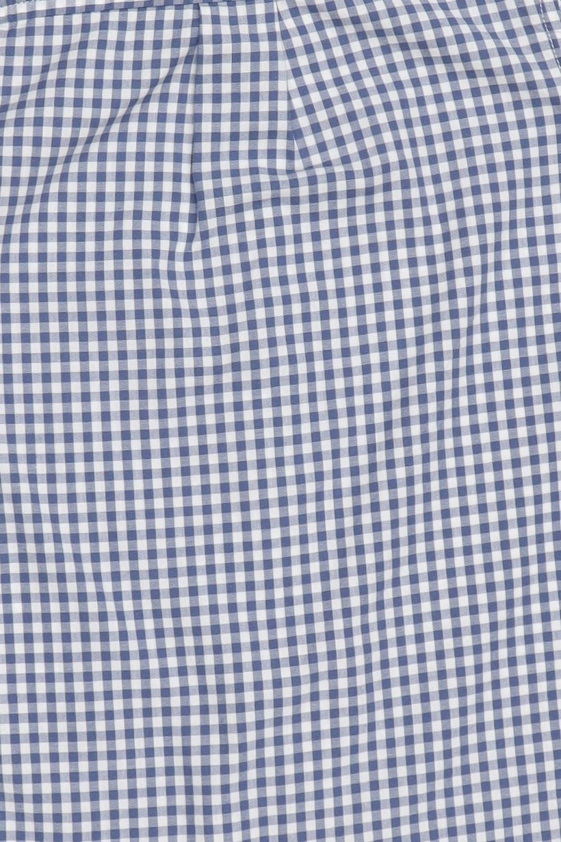 Toddlers Girl Checkered Short Sleeve Shirt, Multicolor