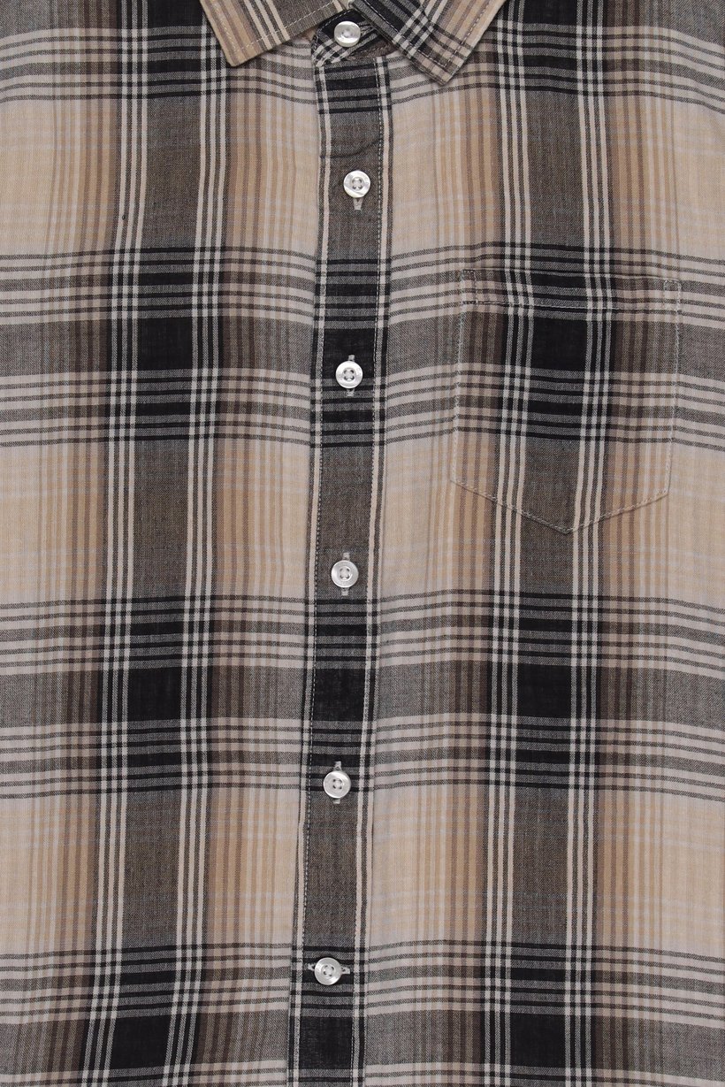 Kids Boy Plaid Long Sleeve Shirt, Multicolor