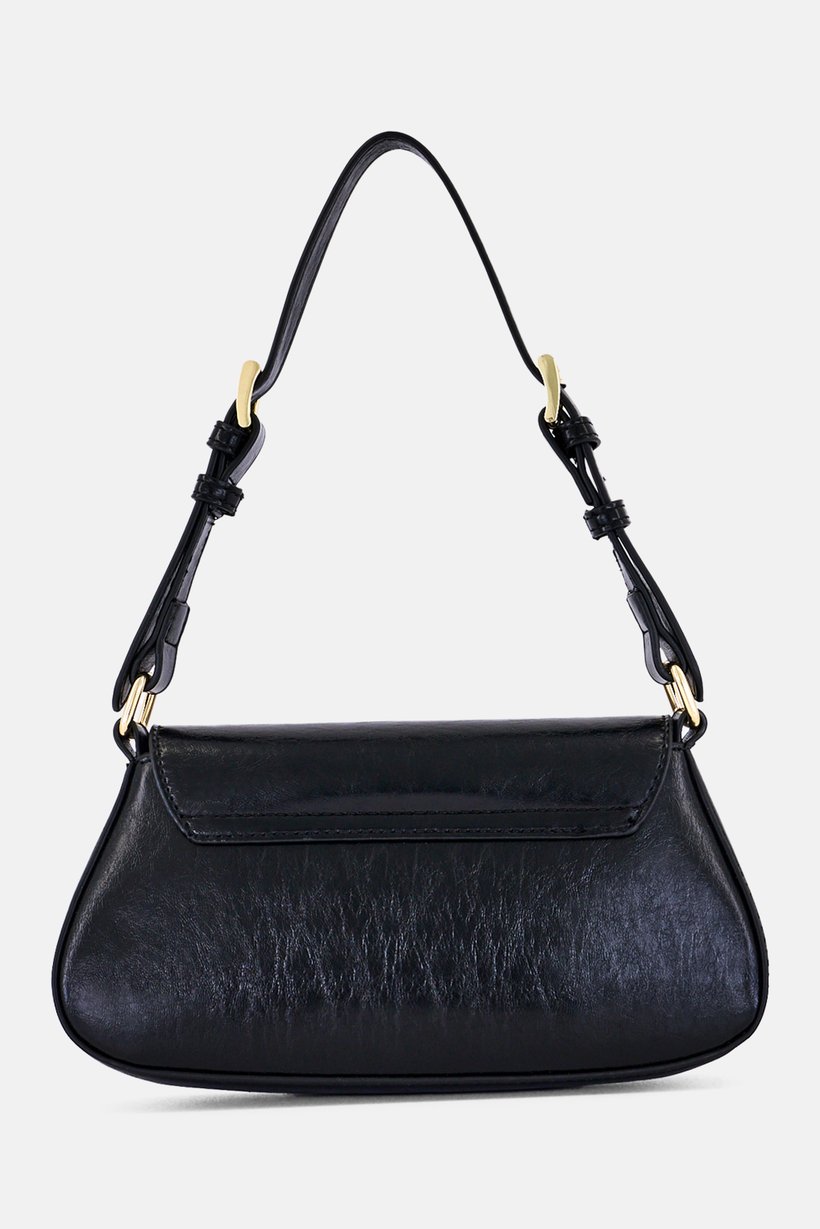 Women Solid Handbag, Black